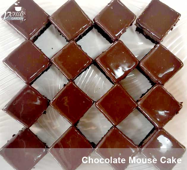 chocolate mousse cake in Venus Garden